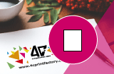 Briefpapier DIN A6, 5/0 farbig<br>(Vorderseite: CMYK 4-farbig + 1 HKS-Sonderfarbe / Rückseite: unbedruckt)